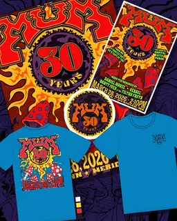 Art by Jason Cooper: MUM 30 Years: anniversary packaging