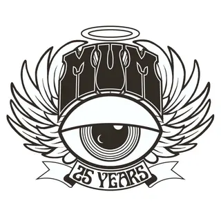 Art by Jason Cooper: MUM 25 Years logo